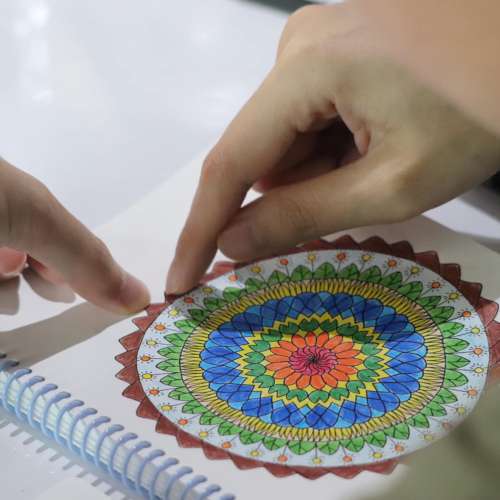 Mindfulness Art รุ่น 22 หัวข้อ รู้จักตนเองผ่านการระบายสี Mandala / ออกแบบ Nature Mandala / วาดลายเส้น / รวมลายเส้น / Mandala of my life / Our Mandala / inspired by the Zentangle method 