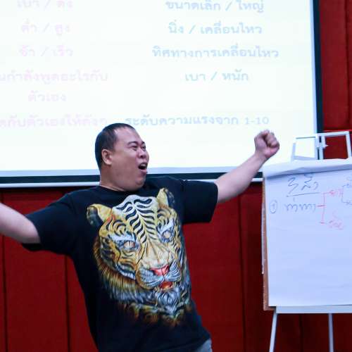 NLP วิชาชีวิตพิชิตความสำเร็จ (รุ่นที่ 2) หัวข้อ ภาษากายเชิงบวกมีผลต่อสารเคมีในสมอง / เรียนรู้ที่มาของพฤติกรรมมนุษย์ / เรียนรู้ Mind Set เพื่อชีวิตมีความสุข บริษัท อนโดะ ชินโช (ไทยแลนด์) จำกัด